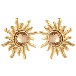 Kolczyki słoneczka z kryształkami (P25/LAT/100AU)