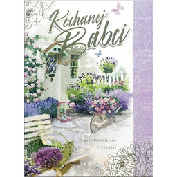 Kartka z kopertą na Dzień Babci - 1
