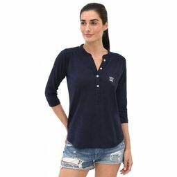 Spooks Bluzka damska RAYAH - navy
