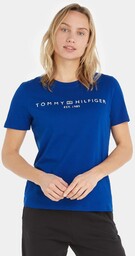 Koszulka damska Tommy Hilfiger WW0WW40276 L Granatowa (8720645361312)