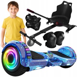Deskorolka Elektryczna Hoverboard 6,5 cala Głośnik Bluetooth Led