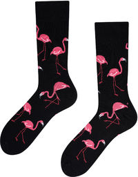 Todo Socks Flamingo Lover,, Flamingi, Ptaki, Kolorowe Skarpetki