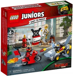 Lego Juniors 10739 Atak Rekinów Ninjago Lloyd Kai