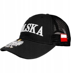 Czapka Z Daszkiem Z Haftem Polska 3D Orzeł