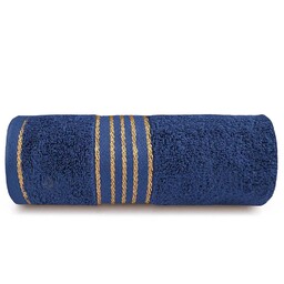 Darymex Ręcznik Tiwano 50x90 granatowy z bordiurą