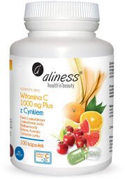 Aliness Witamina C 1000 mg Plus z cynkiem,