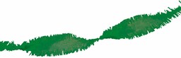 Folat - Girlanda papierowa zielona krepa - 24
