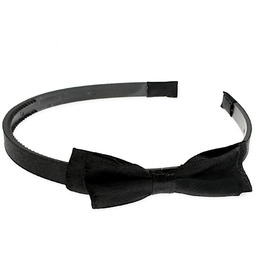 AKSAMITNA OPASKA Z KOKARDĄ rockabilly opaski plastik pin