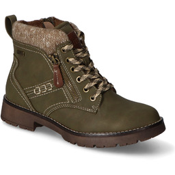 Botki Jana 8-26283-45/701 Zielone nubuk