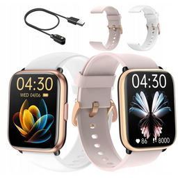 Smartwatch Zegarek Damski Polskie Menu Rozmowy Ciśnienie Puls