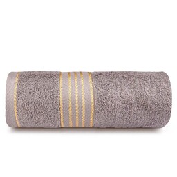 Darymex Ręcznik Tiwano 50x90 grafitowy z bordiurą