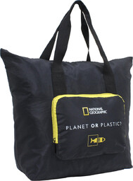 Torba składana zakupowa National Geographic Foldables 16L Czarna