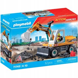 Playmobil Construction Duża koparka