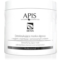 APIS DETOX Maska algowa detoksykująca z węglem