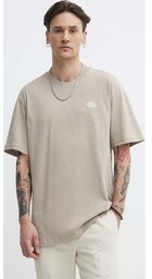 Dickies t-shirt bawełniany kolor beżowy z aplikacją