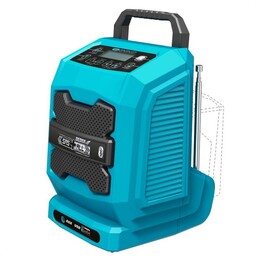 Dedra RADIO AKUMULATOROWE BLUETOOTH 18V USB SAS DED7005
