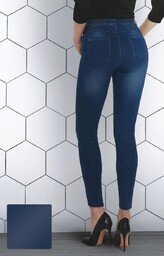 Legginsy, granatowe, Gatta