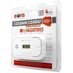 Czujnik czadu bateryjny CD-72A2v4300 - LCD 10 lat