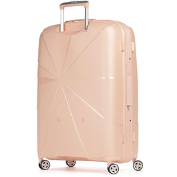American Tourister Walizka StarVibe Spinner 77/28 Metallic Peach