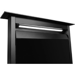 Okap CIARKO Moondraft Matte Black/Black Glass CDB6001CC +