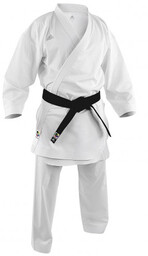 Adidas Strój Karate K0 AdiZero Slim-Fit Biały