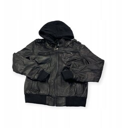 Skórzana kurtka damska ramoneska Real Leather L