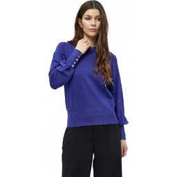 PEPPERCORN SWETER DAMSKI FIOLETOWY KLASYCZNY XL 6FA