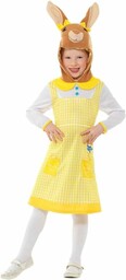 Peter Rabbit, Cottontail Deluxe Costume, Yellow, with Dress