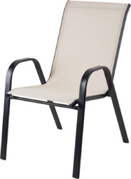 Kepland - Krzesło Laura oparcie beżowe