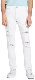 Dżinsy marki Guess model X4G144-R3190. Kolor Biały, Odzież