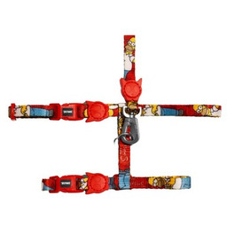 ZEE DOG Szelki Homer Simpson L + Smycz