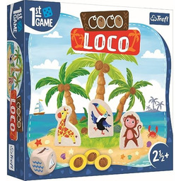 Trefl - Coco Loco, Pierwsza Gra Planszowa -