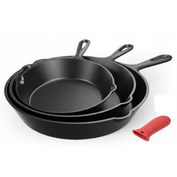 KOLER Zestaw patelni grillowych KEM-03 (4 elementy)