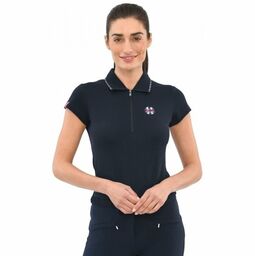 Spooks Koszulka damska OLIVIAH POLO - navy