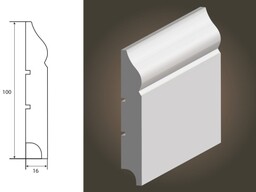 LISTWA LAGRUS - Atena 100 (100x16) * Długość