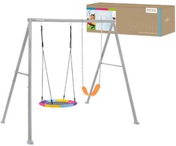 Dwufunkcyjny zestaw huśtawek 235x254x200 Intex 44126
