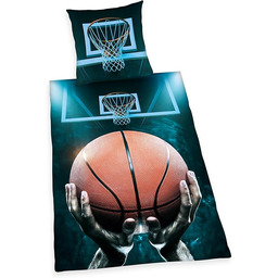 Herding YOUNG COLLECTION zestaw pościeli, dwustronny motyw koszykówki,