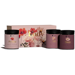 Hiskin Lady Flowers Zestaw sól do kąpieli 200ml