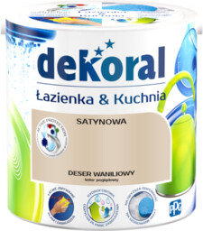 Farba odporna na wilgoć ŁazienkaKuchnia 2,5 l Deser