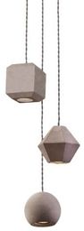 Betonowa lampa Nowodvorski GEOMETRIC III 9695 zwis 130cm