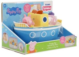 TOMY Zabawka do kąpieli Świnka Peppa Łódź E73414