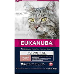 EUKANUBA Grain Free sucha karma dla starszych kotów,