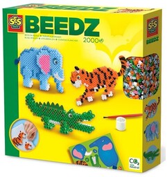 Zestaw kreatywny SES Creative Koraliki Zwierzęta Safari 06260