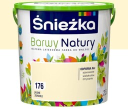 Śnieżka Lateksowa Barwy Natury 176 jasne żonkile 2,5L