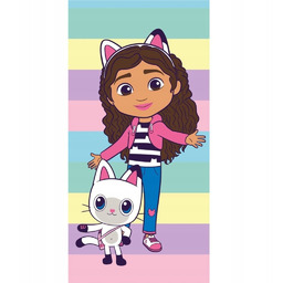 Ręcznik kąpielowy Koci Domek Gabi140 cm x 70