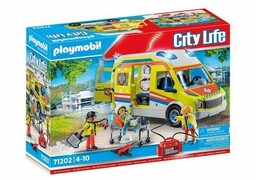 Playmobil Zestaw City Life 71202 Karetka pogotowia ze
