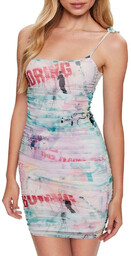 Sukienki marki Guess model W3YK85-KBAH2. Kolor Niebieski, Odzież