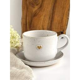 Pakamera Filiżanka ceramiczna ok. 350 ml - Biała