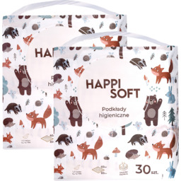 Zestaw Happi Soft, podkłady higieniczne dla dzieci, 60