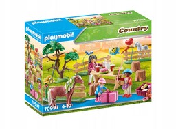 Playmobil Country Urodziny z kucykami 70997 Koniki Konie
